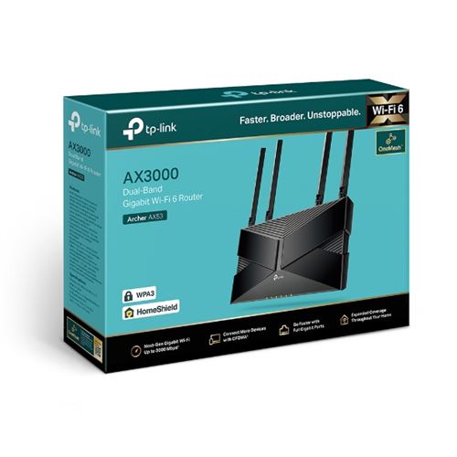 Router TP-Link AX3000 Dual Band Gigabit Wi-Fi 6 Cheap