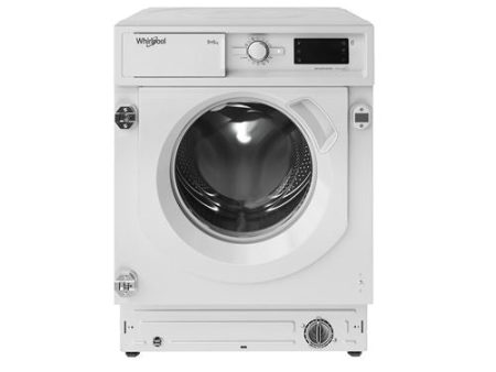 Máquina de Lavar e Secar Roupa Whirlpool BI WDWG 961485 EU | Encastrável | 9 6 Kg | 1400 RPM | D | Branco For Cheap