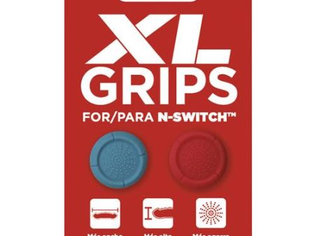 Freektec Thumb Grips Pro XL Azul e Vermelho Nintendo Switch Hot on Sale