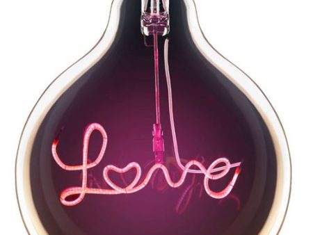 Lâmpada LED Cellularline Fancy Bulb Love For Sale