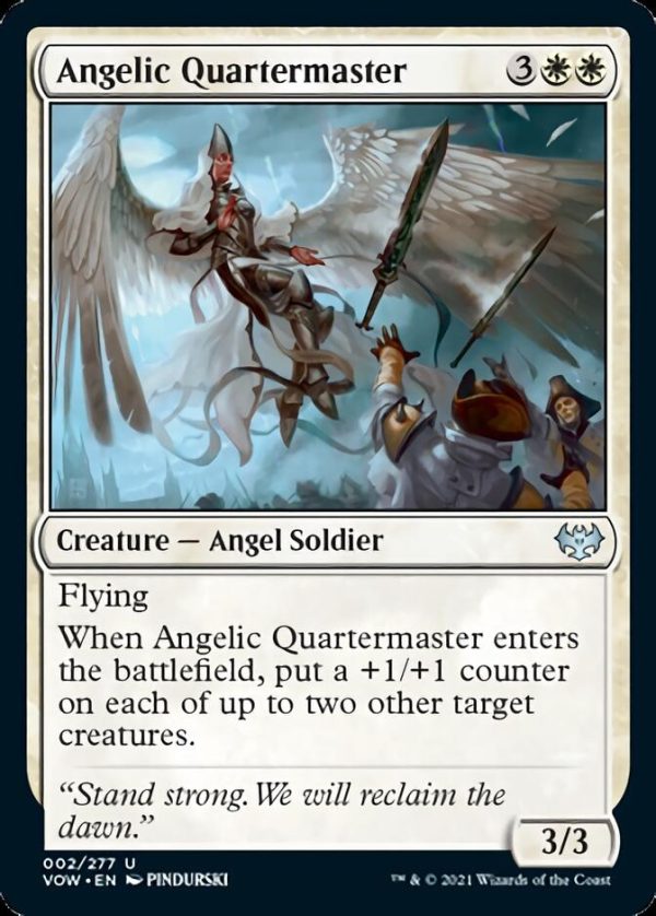 Angelic Quartermaster [Innistrad: Crimson Vow] Online Sale