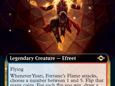 Yusri, Fortune s Flame (Extended Art) [Modern Horizons 2] Hot on Sale