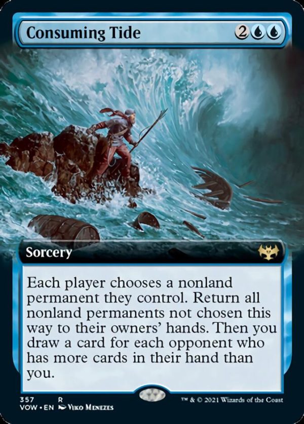 Consuming Tide (Extended Art) [Innistrad: Crimson Vow] Online Sale