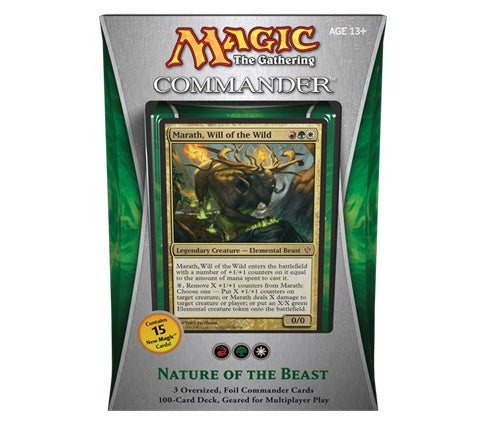 Commander 2013 - Commander Deck (Nature of the Beast) Online Hot Sale