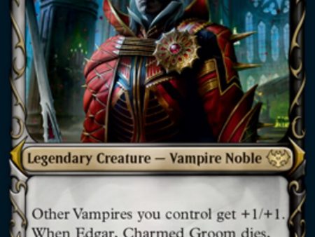 Edgar, Charmed Groom    Edgar Markov s Coffin (Showcase Fang Frame) [Innistrad: Crimson Vow] Online Hot Sale