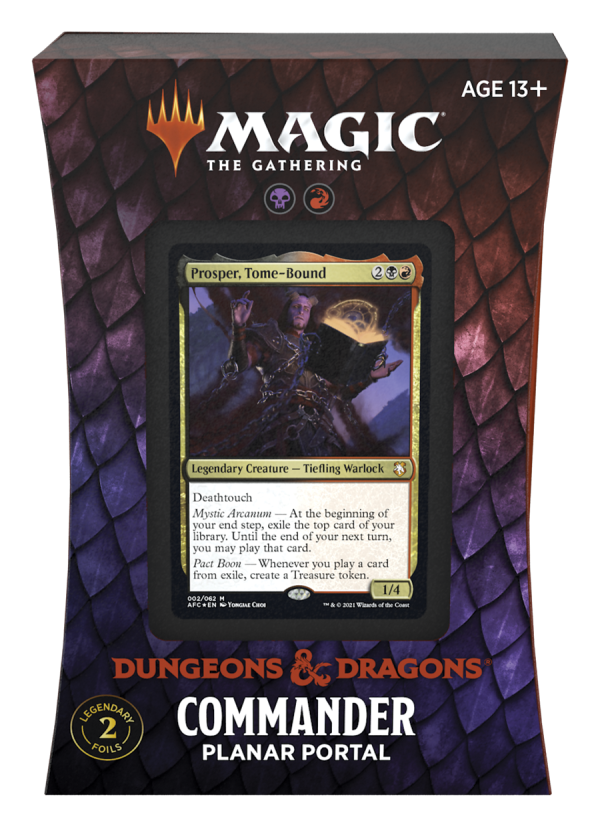 Dungeons & Dragons: Adventures in the Forgotten Realms - Commander Deck (Planar Portal) Online Hot Sale