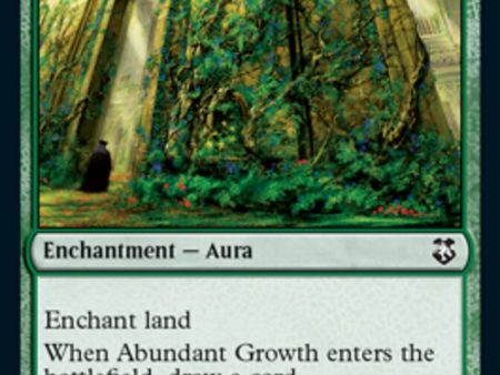 Abundant Growth [Dungeons & Dragons: Adventures in the Forgotten Realms Commander] Sale