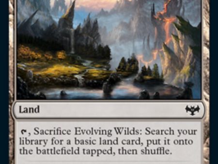 Evolving Wilds [Innistrad: Crimson Vow] For Cheap