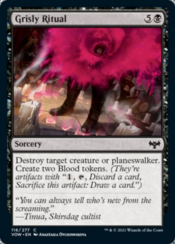 Grisly Ritual [Innistrad: Crimson Vow] Hot on Sale