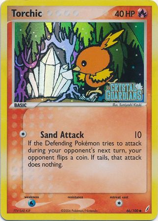 Torchic (66 100) (Stamped) [EX: Crystal Guardians] For Sale