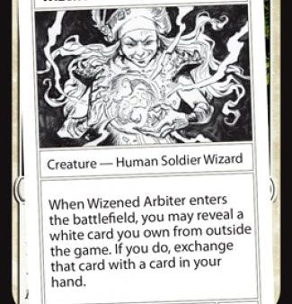 Wizened Arbiter (2021 Edition) [Mystery Booster Playtest Cards] Supply