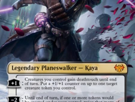 Kaya, Geist Hunter (Borderless) [Innistrad: Crimson Vow] Online