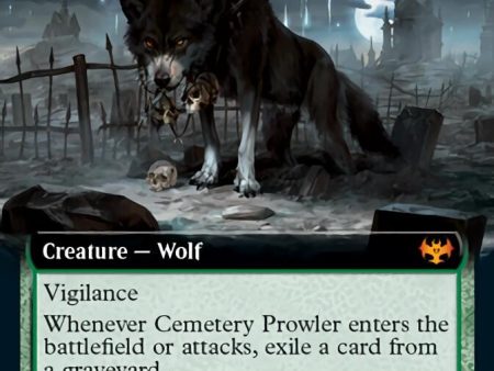 Cemetery Prowler (Extended Art) [Innistrad: Crimson Vow] Discount