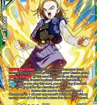 Android 18, Full of Rage [P-172] Online Sale