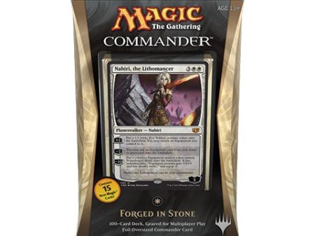 Commander 2014 - Commander Deck (Forged in Stone) Hot on Sale