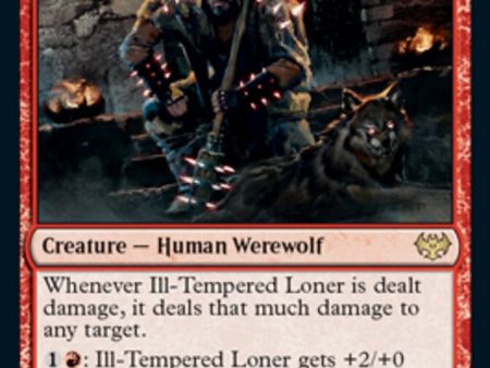 Ill-Tempered Loner    Howlpack Avenger [Innistrad: Crimson Vow] Hot on Sale