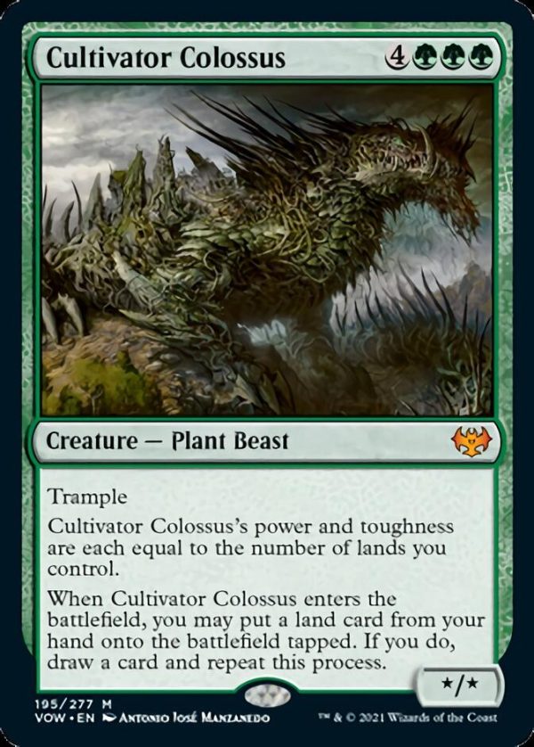 Cultivator Colossus [Innistrad: Crimson Vow] Discount