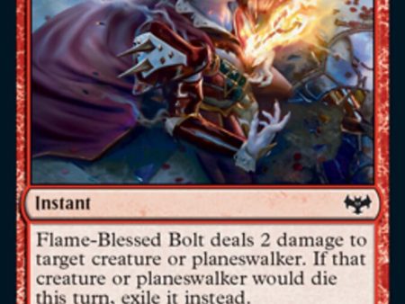 Flame-Blessed Bolt [Innistrad: Crimson Vow] Hot on Sale