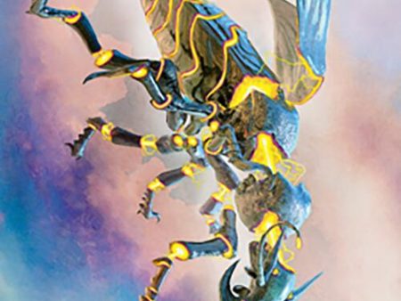 Zabaz, the Glimmerwasp Art Card (Gold-Stamped Signature) [Modern Horizons 2 Art Series] For Discount