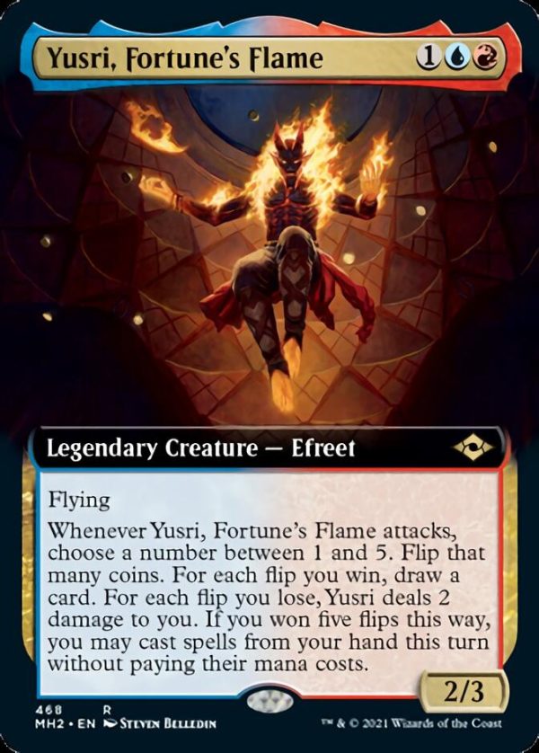 Yusri, Fortune s Flame (Extended Art) [Modern Horizons 2] Hot on Sale