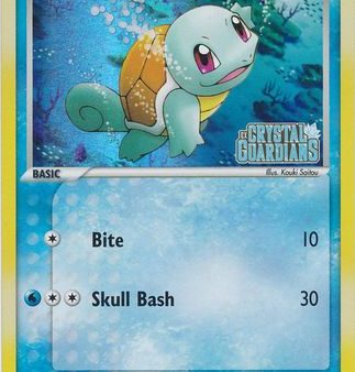 Squirtle (63 100) (Stamped) [EX: Crystal Guardians] Online Hot Sale