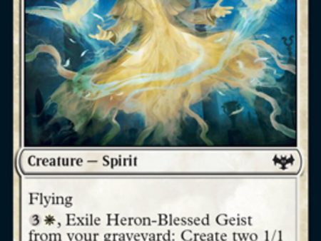 Heron-Blessed Geist [Innistrad: Crimson Vow] Online Hot Sale