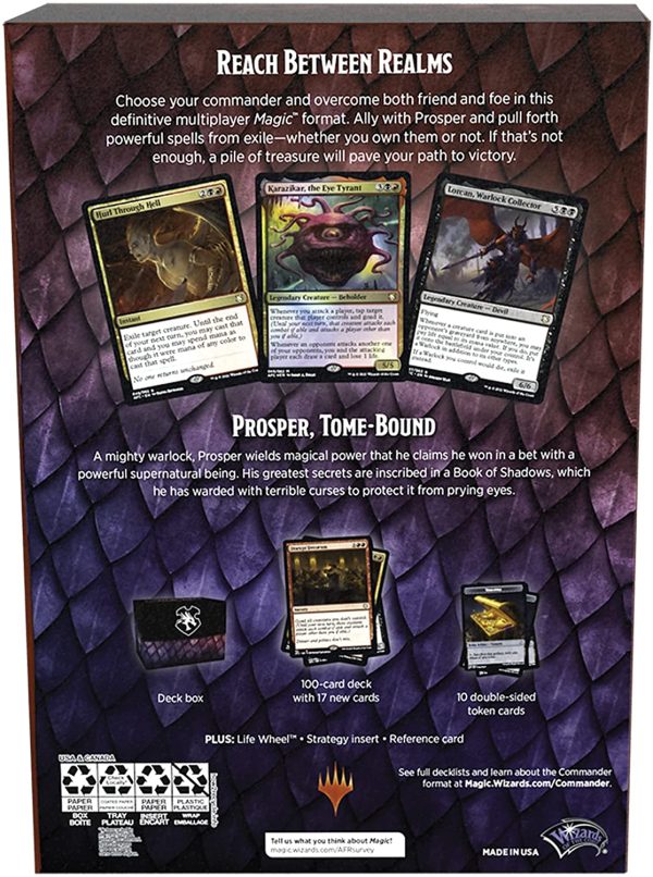 Dungeons & Dragons: Adventures in the Forgotten Realms - Commander Deck (Planar Portal) Online Hot Sale