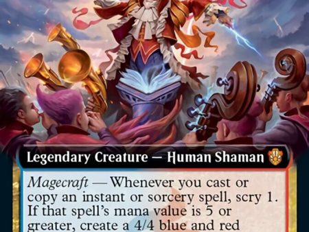 Zaffai, Thunder Conductor (Extended Art) [Commander 2021] on Sale