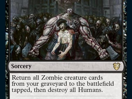 Zombie Apocalypse [Innistrad: Midnight Hunt Commander] Hot on Sale