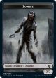 Zombie    Zombie Double-Sided Token (005 MIC 005 MID) [Innistrad: Midnight Hunt Commander Tokens] on Sale